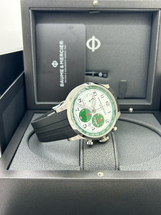 Baume  Mercier - Capeland Chronograph Limited Edition 250 Green - M0A10305 - Mænd - 2011-nu