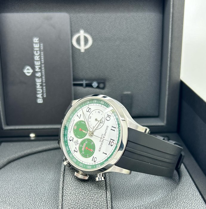 Baume  Mercier - Capeland Chronograph Limited Edition 250 Green - M0A10305 - Mænd - 2011-nu