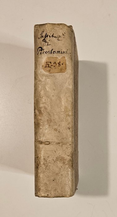 Alessandro Piccolomini - De la Institutione di Tutta la Vita de l'Homo Nato Nobile e in Citta Libera. Libri X in Lingua - 1543