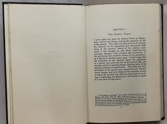 John Maynard Keynes - The General Theory of Employment Interest and Money - 1957