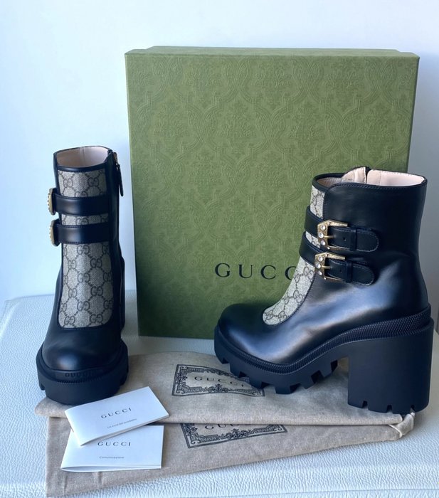 Gucci - Ankelstøvler - Størelse: Shoes / EU 38