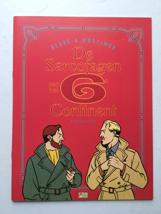 Blake  Mortimer 16  17 Luxe uitgave - en persdossier - Kamer voor Handel en Nijverheid van Brussel - beperkte oplage - 3 Album - Første udgave - 2003/2004