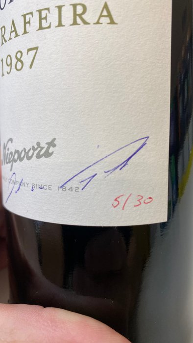 1987 Niepoort - Garrafeira Port - Flasket 2018 -  Douro  - 1 Flaske (0,75L)