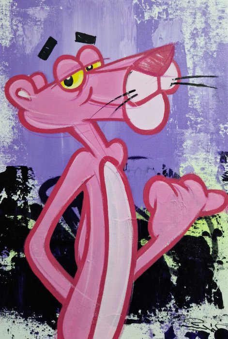 Mr Oreke (1986) - PinkPanther 60x40cm