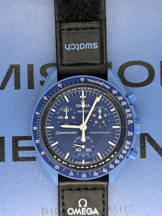 Swatch - MoonSwatch - Mission to Neptune - Ingen mindstepris - Mænd - 2011-nu