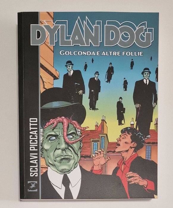 Dylan Dog - Libro Golconda e altre follie Autografato da Tiziano Sclavi - 1 Signed comic