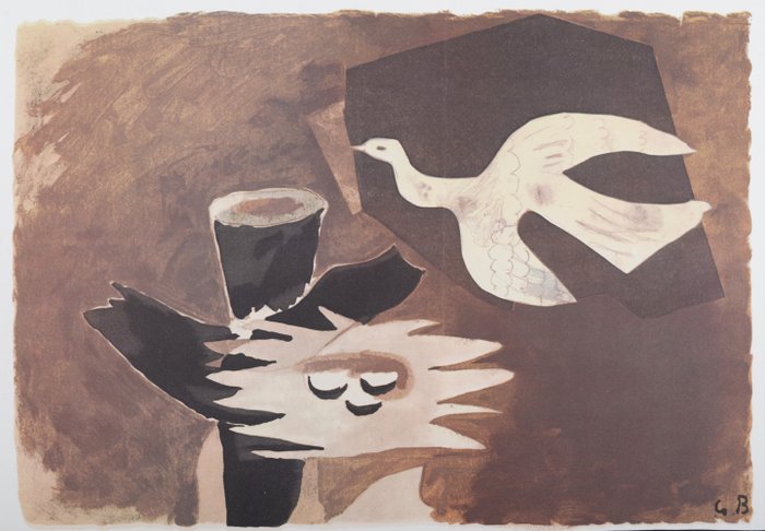 Georges Braque (1882-1963) - L'Oiseau et son nid