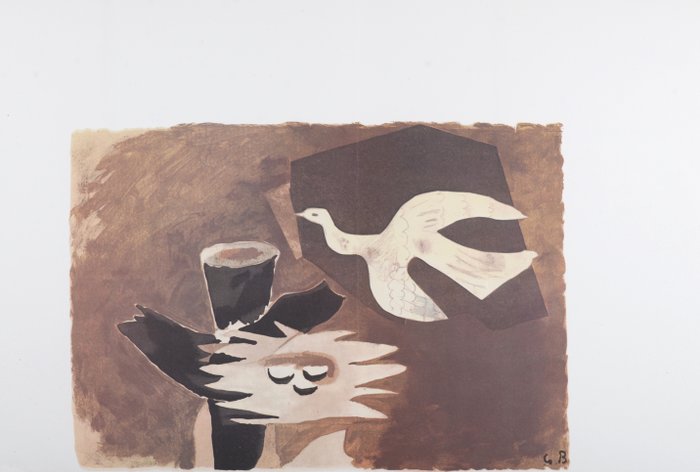 Georges Braque (1882-1963) - L'Oiseau et son nid