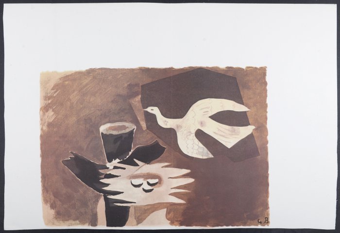 Georges Braque (1882-1963) - L'Oiseau et son nid