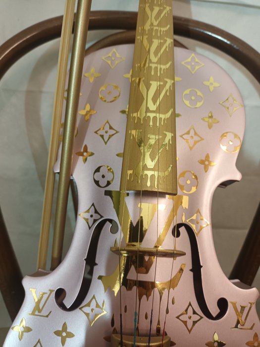 fppopart - Louis vuitton violon rose metalic