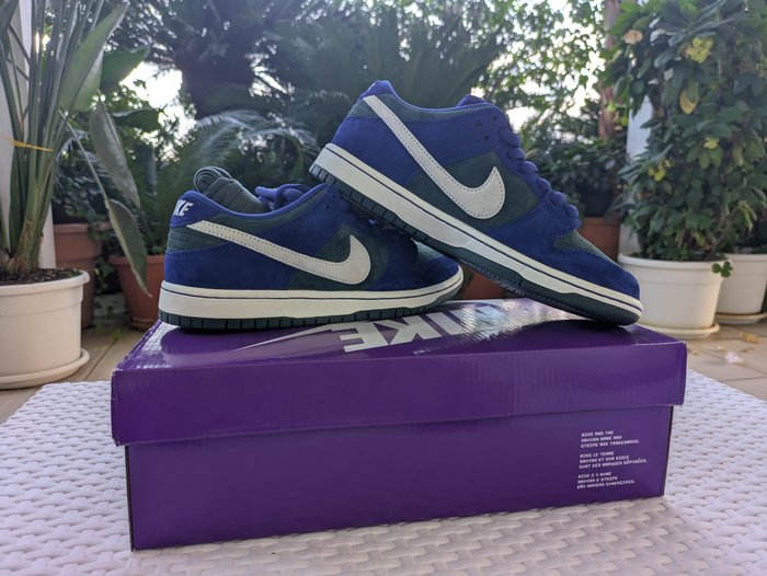 Nike SB - Nike SB Dunk Low Deep Royal Blue - Sneakers - Størelse: 40.5 (EU/IT) / 6.5 (UK) / 7.5 (US) - Nyt med labels