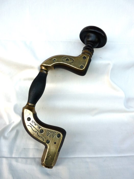 Traditional beautiful English drill lyre HIBERNIA ‘MARPLES ULTIMATUM’ made of ebony brass - Arbejdsredskab