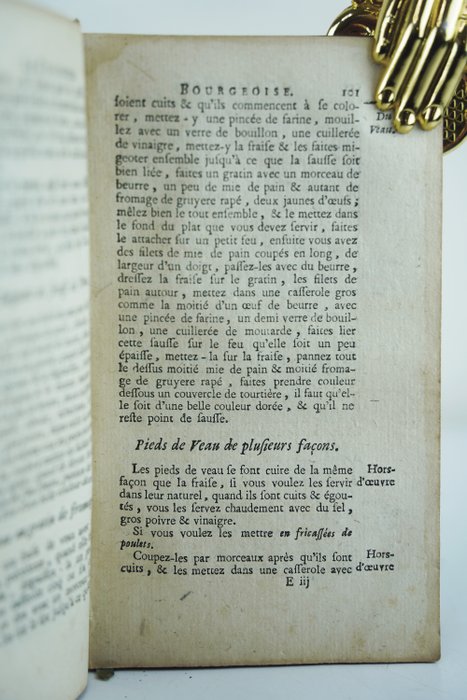 Joseph Menon - La Cuisinière bourgeoise, suivie de l'Office - 1753