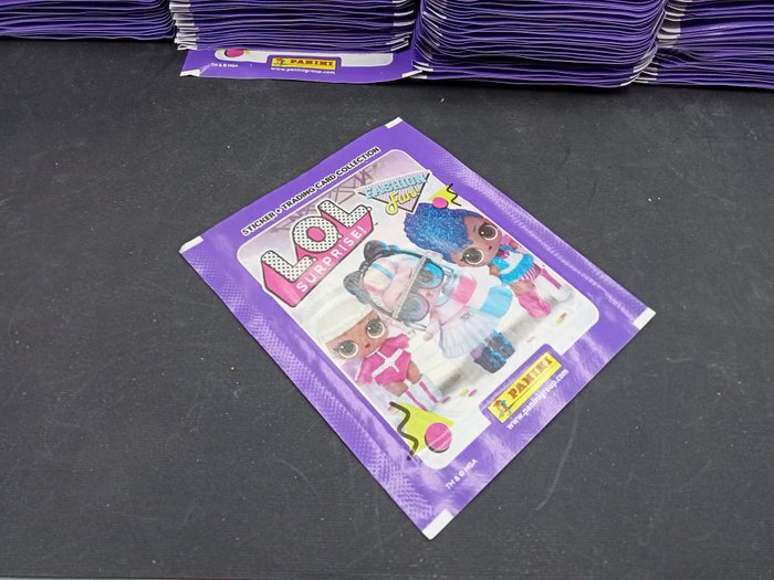 Panini - Lol Fashion Fun - 10 empty album + 500 Booster pack