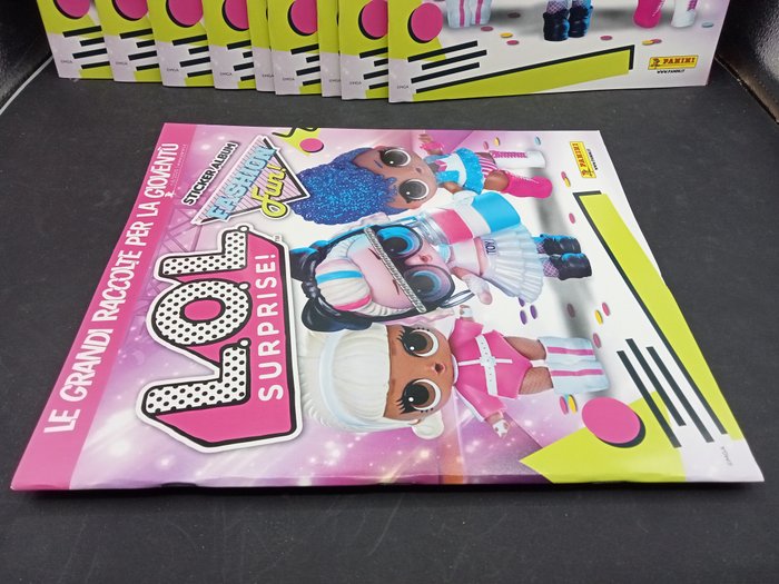 Panini - Lol Fashion Fun - 10 empty album + 500 Booster pack