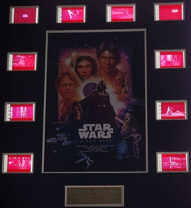 Star Wars - xFramed Film Cell Display with COA