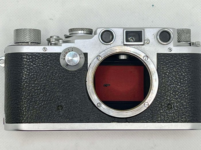 Leica IIIc red curtain Analogt kamera