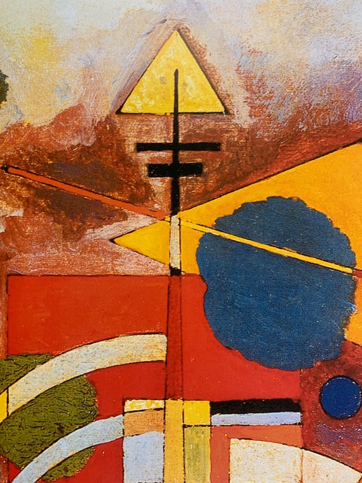 Wassily Kandinsky (1866-1944) - Hommage a Grohmann - Artprint Offsetlithographie - 80 x 60 cm