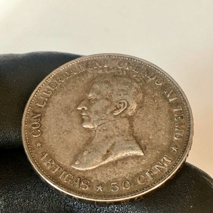 Uruguay. 50 centavos - 1917 - Articos - (R623)  (Ingen mindstepris)