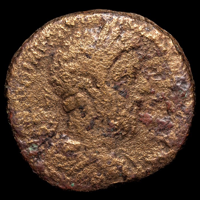 Romarriket. Lote de 6 monedas Æ incl.: Trajano, Adriano y Marco Aurelio como Augusto y César  (Ingen mindstepris)