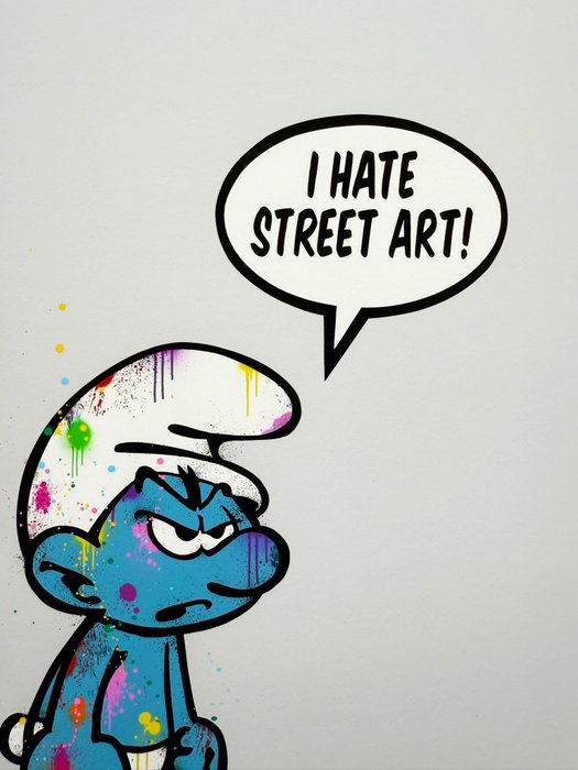 Fake (1980) - I hate street art (grey)