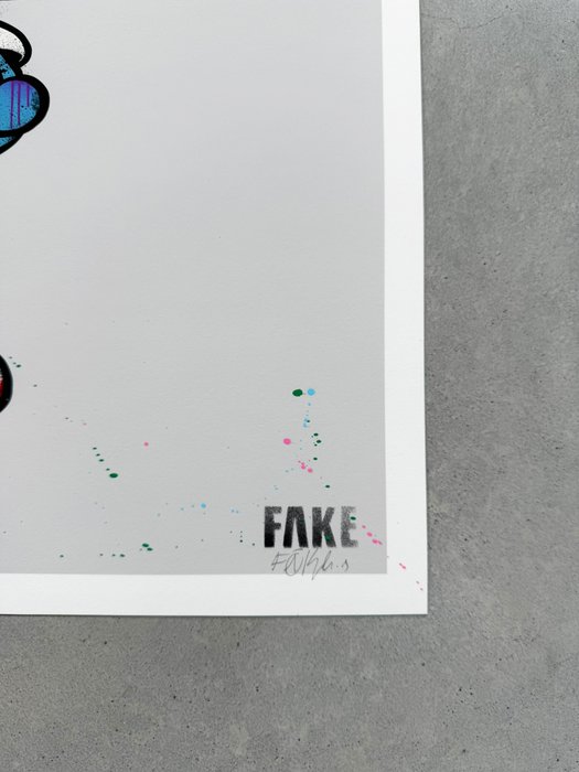 Fake (1980) - I hate street art (grey)