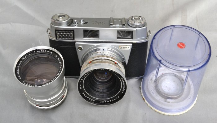 Kodak Retina 111 S met extra objectief Analogt kamera