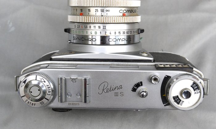 Kodak Retina 111 S met extra objectief Analogt kamera