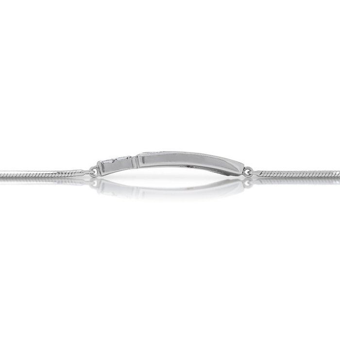 Armbånd - 18 kraat Hvidguld -  0.18ct. tw. Diamant (Natur)