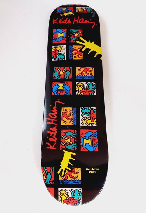 Delph@IN (XXI) - Skateboard ¬ Keith HARING Pop Show