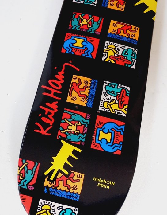 Delph@IN (XXI) - Skateboard ¬ Keith HARING Pop Show