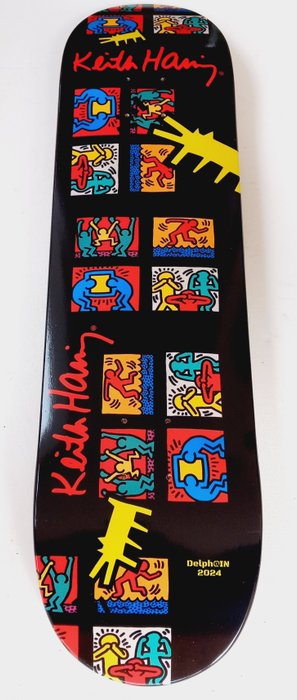 Delph@IN (XXI) - Skateboard ¬ Keith HARING Pop Show