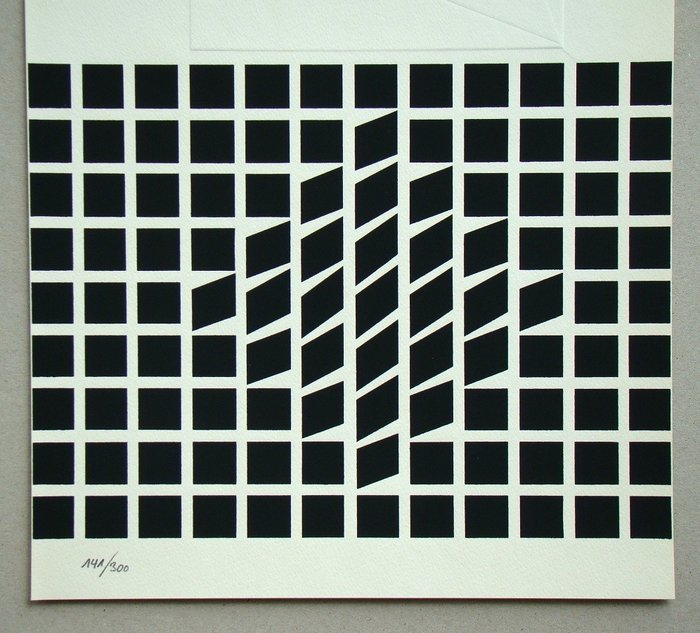 Victor Vasarely (1906-1997) - Likka 2 - relief