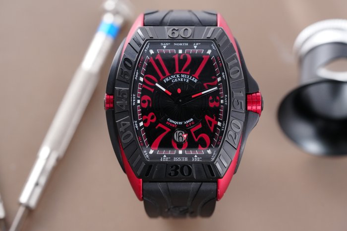 Franck Muller - Conquistador GPG Grand Prix Black Red Franck - 8900SCDTGPG - Mænd - 2011-nu