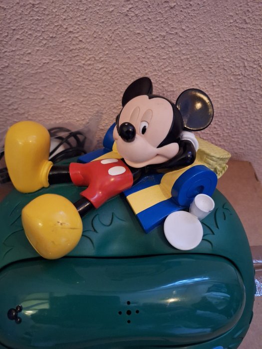 Disney Dejlig Mickey Mouse - Vintage telefon på stranden