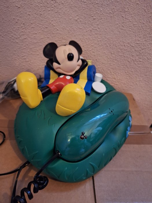 Disney Dejlig Mickey Mouse - Vintage telefon på stranden