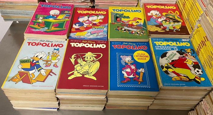 Topolino 901/999 - Lotto di 94 fumetti - 94 Comic - Første udgave - 1973/1975