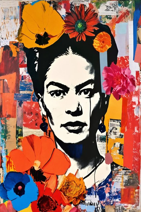 RINGER - Frida 1-Hommage à Rauschenberg Toile (XL)