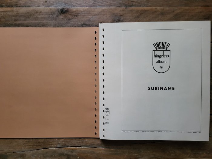 Holland og Surinam 1948/2003 - Samling i 3 Lindner albums