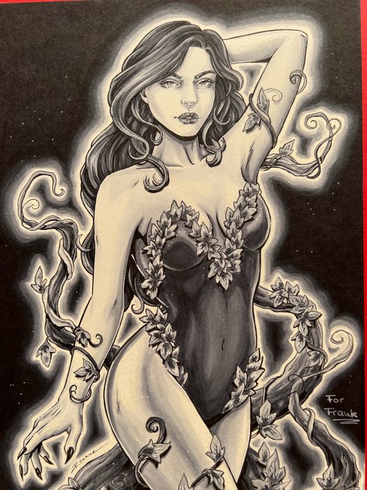 Roxane Kressin - 1 Original drawing - Poison Ivy