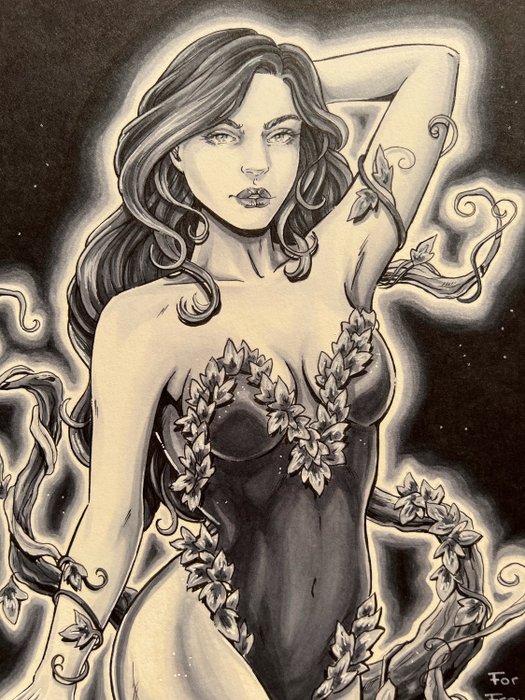 Roxane Kressin - 1 Original drawing - Poison Ivy