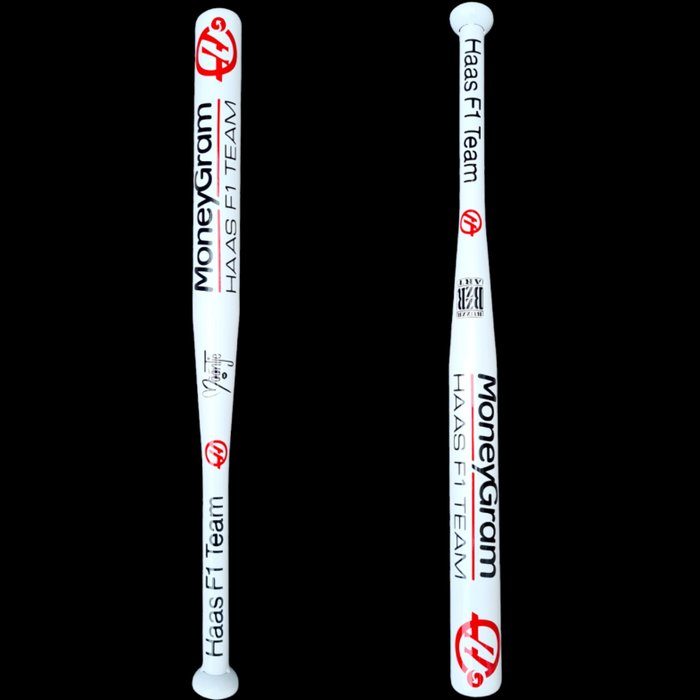 Moontje - F1 Team Haas Baseball Bat White/Black/Red edition.