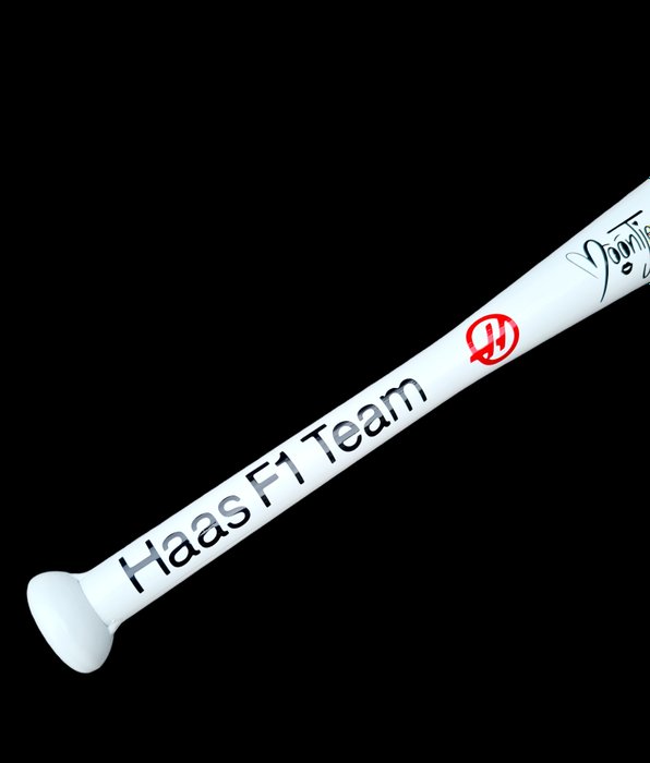 Moontje - F1 Team Haas Baseball Bat White/Black/Red edition.