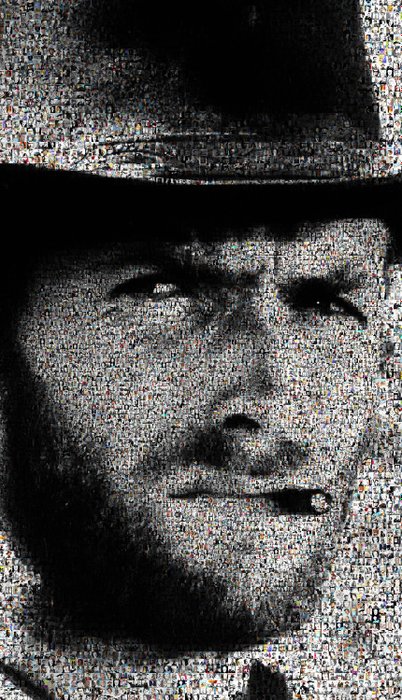 David Law (1967) - Crypto Clint Eastwood II -Le bon la brute et le truand - XXL