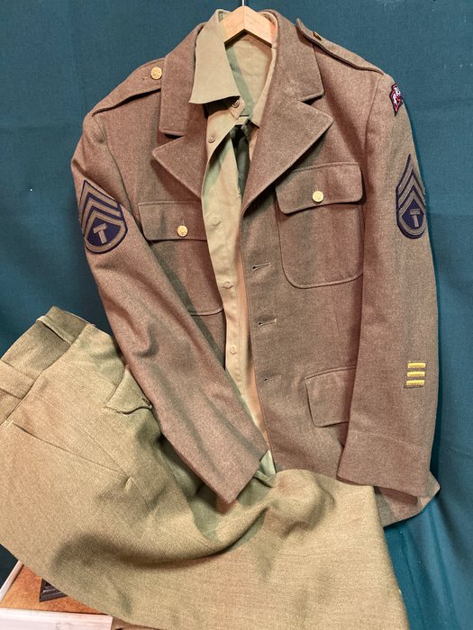 Amerikas Forenede Stater - Hær/infanteri - Militæruniform - WWII USA Army 4. Ranger Bataljon uniform - 1941