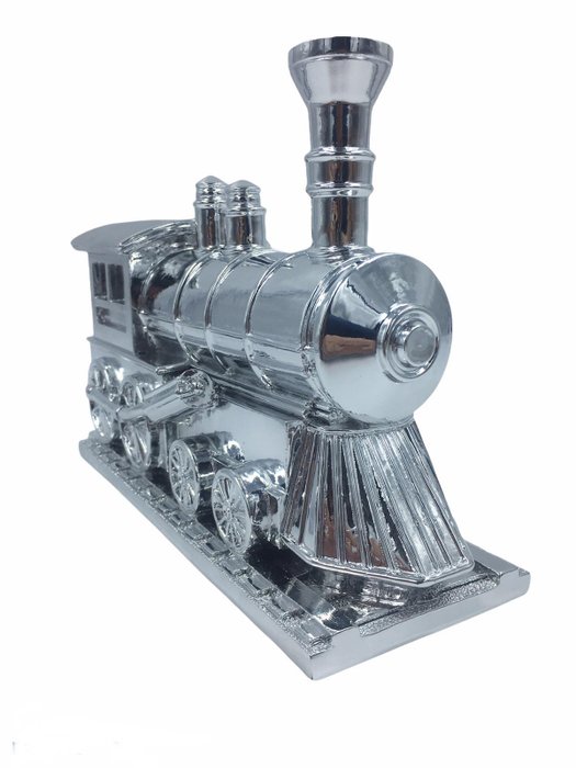 Alessandro Piano - Alter Ego Express Silver - SCULPTURE -  Train Game Luxury AlePianoArt