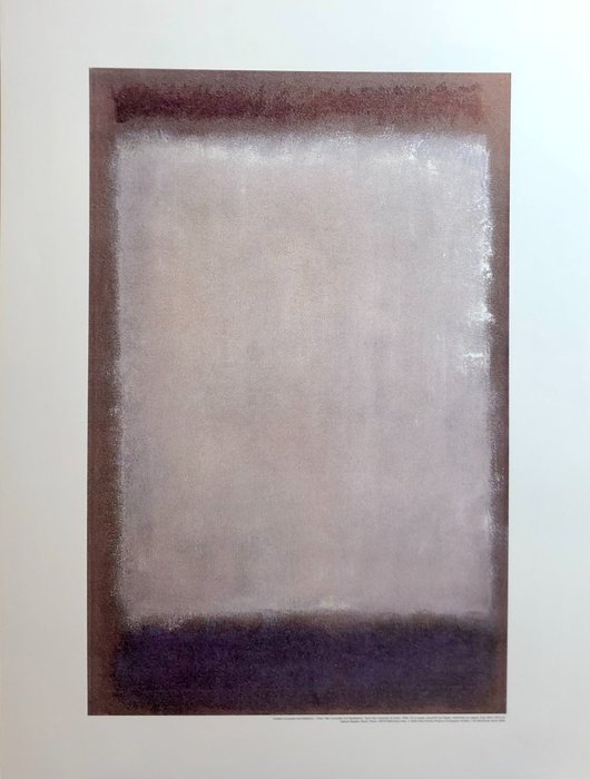 Mark Rothko (after) - Lavender and Mulberry - 2000'erne