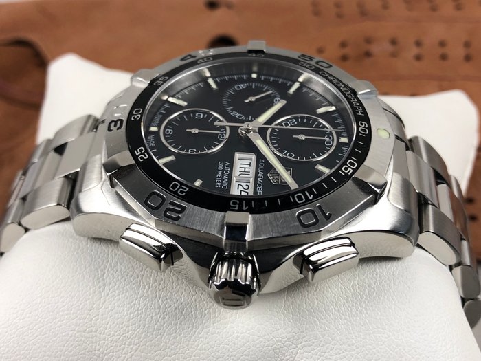 TAG Heuer - Aquaracer Chronograph Automatic - Ingen mindstepris - CAF2010.BA0815 - Mænd - 2000-2010