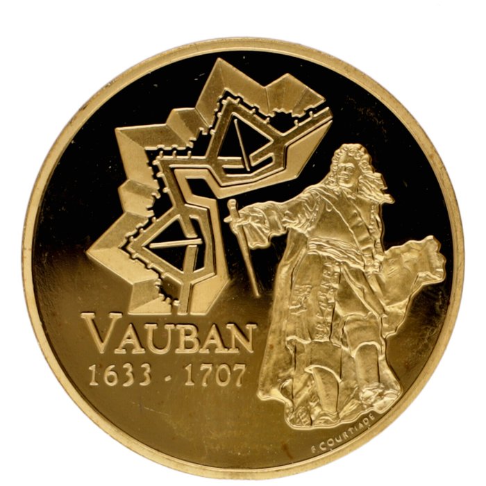 Frankrig. 10 Euro 2007 "Vauban" Proof