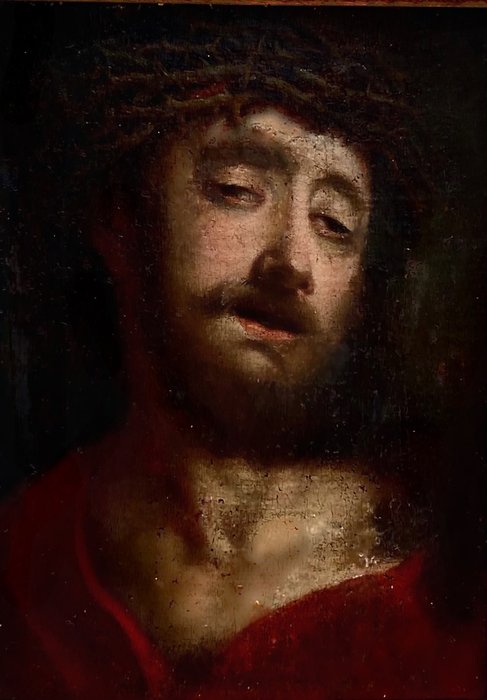 Flemish school (XVII) - Ecce homo vir dolorum